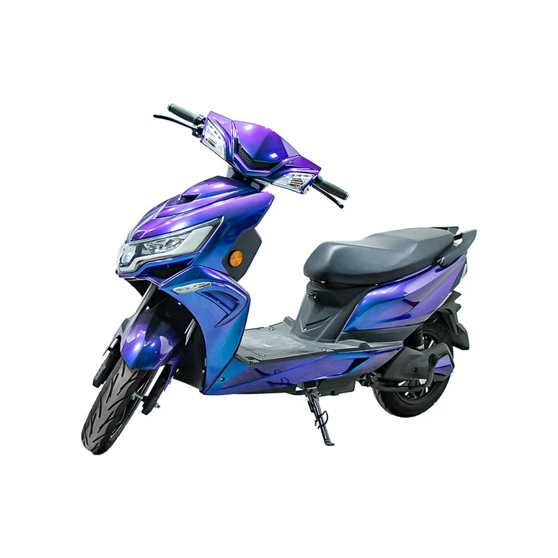 Elektrische motorfiets met pedalen 72V 12 inch 2000W