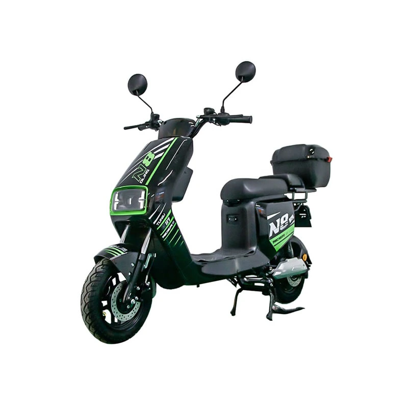 Voedselbezorging scooter batterij swapping station