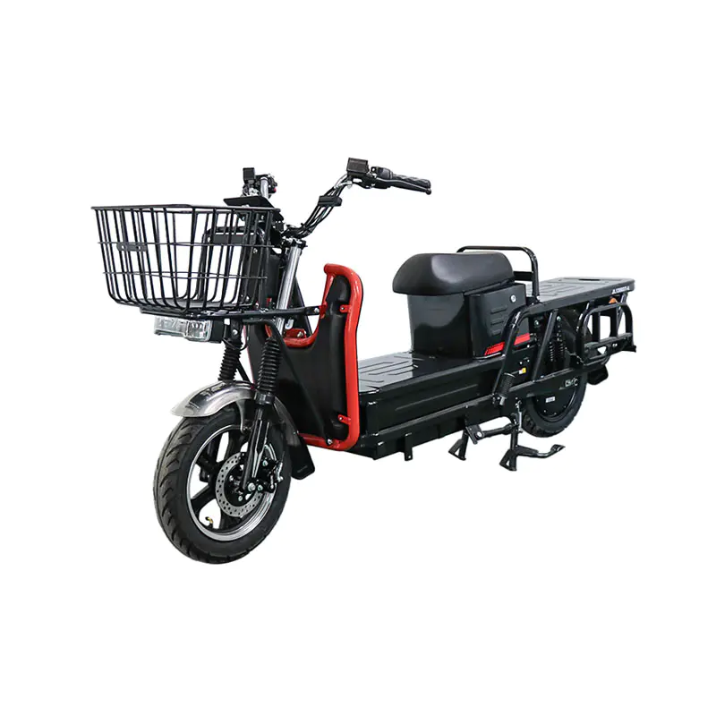 Twee wielen elektrische vrachtmotorfiets